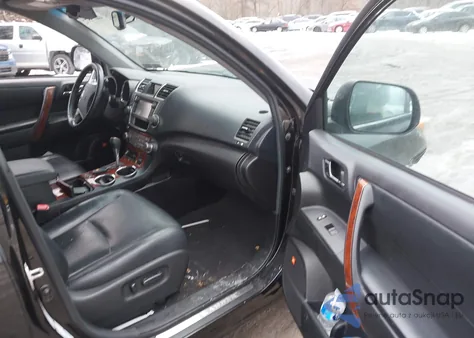 2013 Toyota Highlander Limited V6 z USA, uszkodzony, nr VIN 5TDDK3EH9DS277907